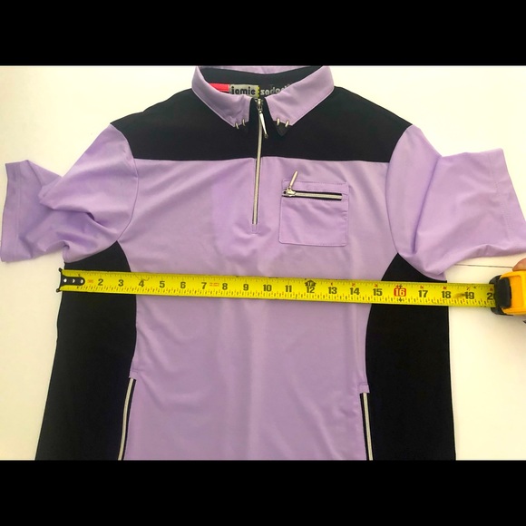 Jamie Sadock Womens Top Size XS 1/4 Zip Golf Polo Shirt Short Sleeve - Picture 3 of 9